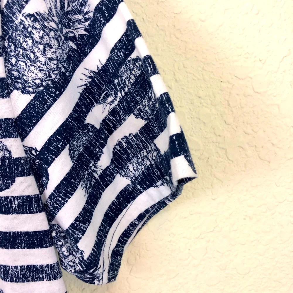 Unisex American Rag Stripe T Shirt - Picture 5 of 16